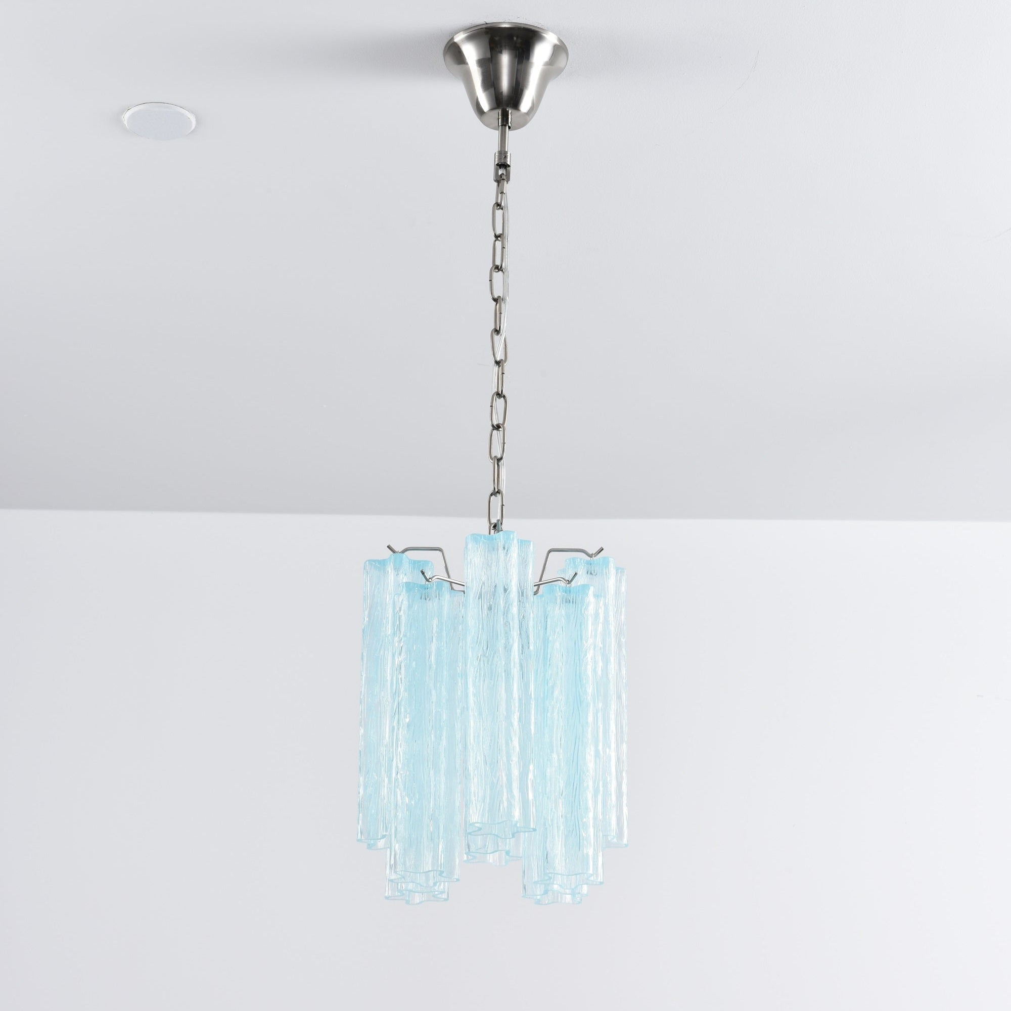 Aurora Chandelier Pink Gradient Murano Glass - Neutralighting