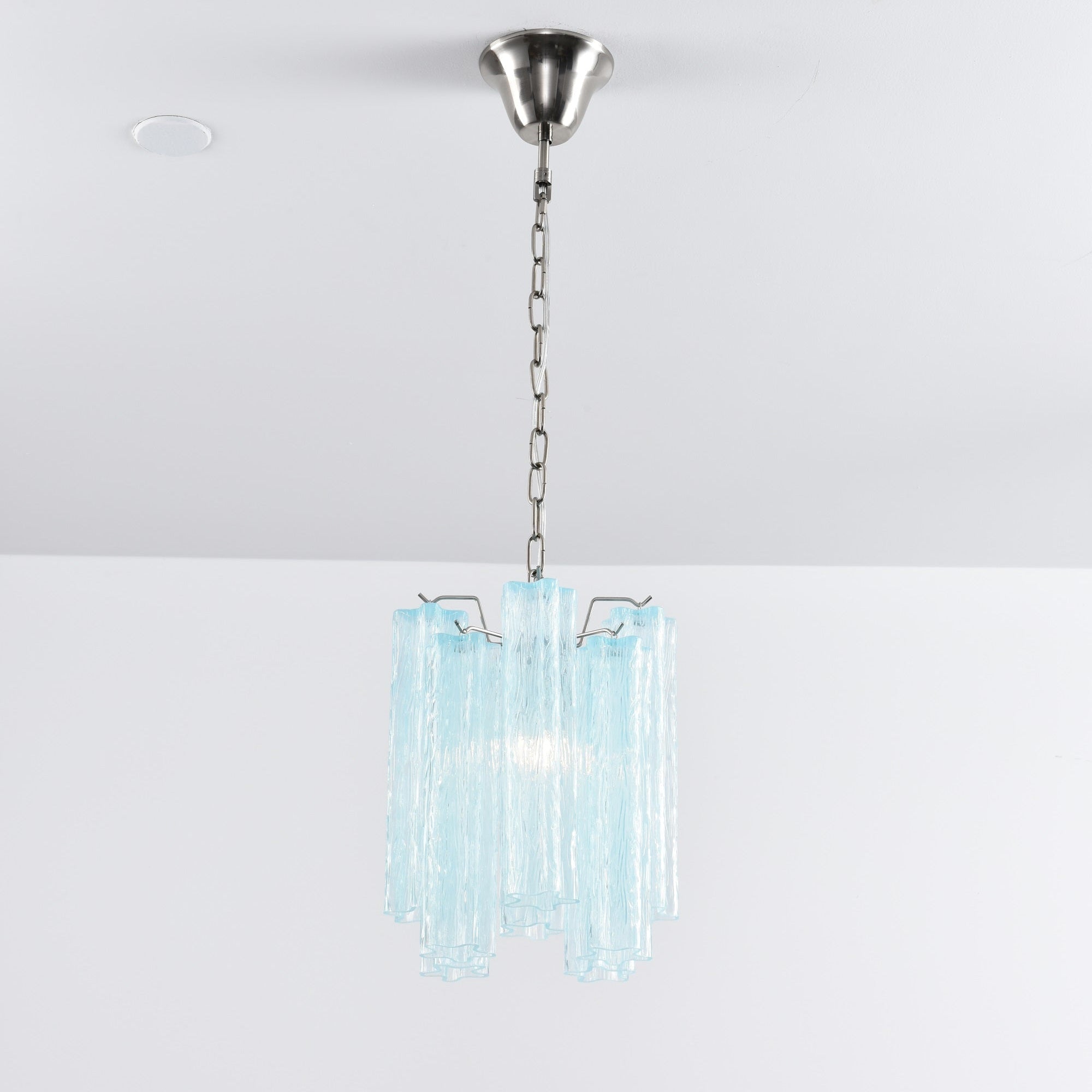 Aurora Chandelier Pink Gradient Murano Glass - Neutralighting
