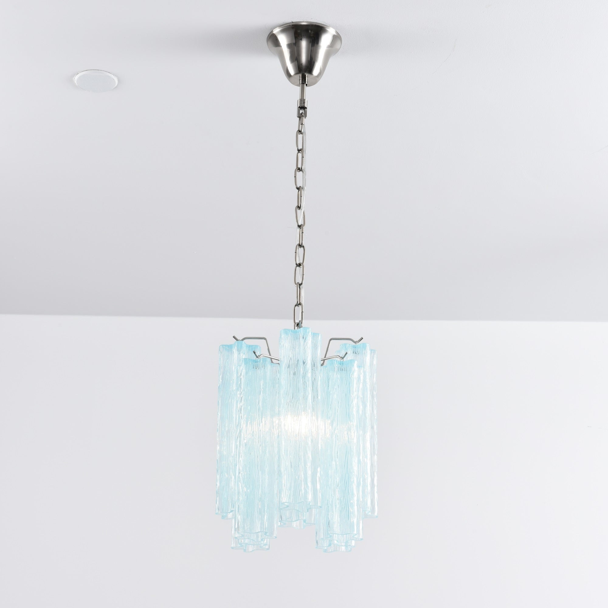 Aurora Chandelier Pink Gradient Murano Glass - Neutralighting