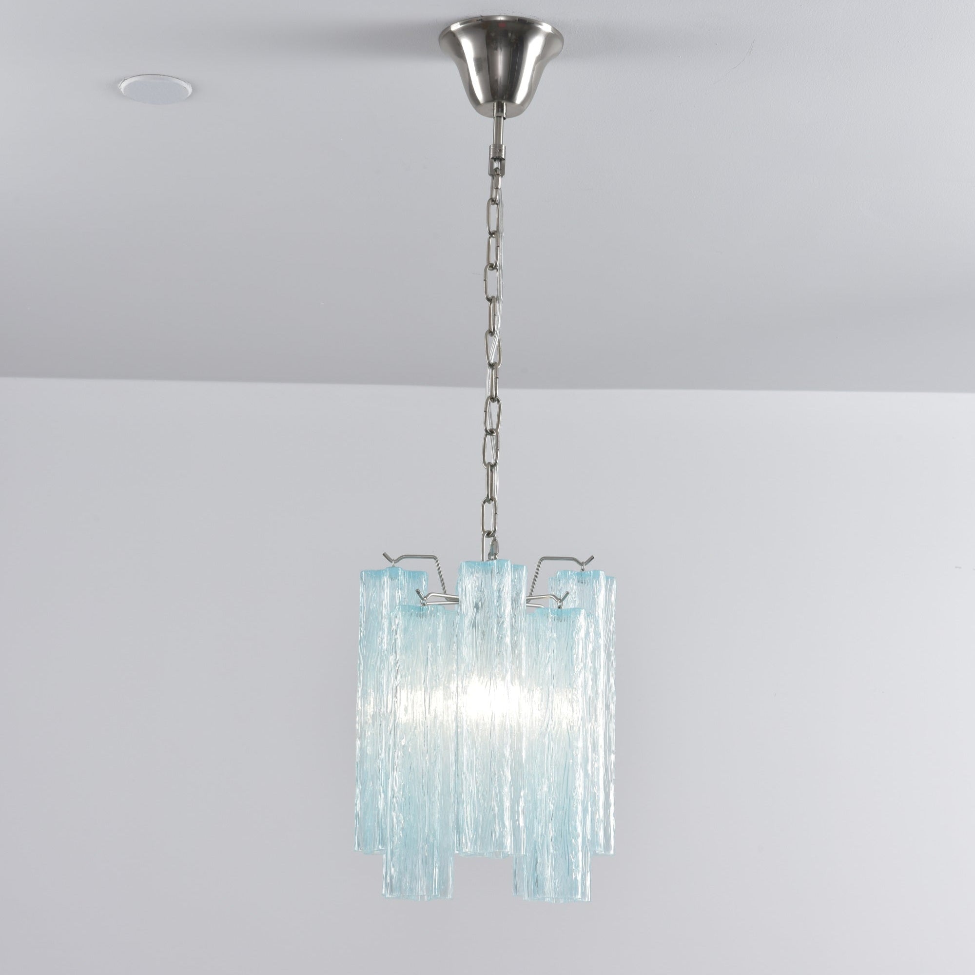 Aurora Chandelier Pink Gradient Murano Glass - Neutralighting