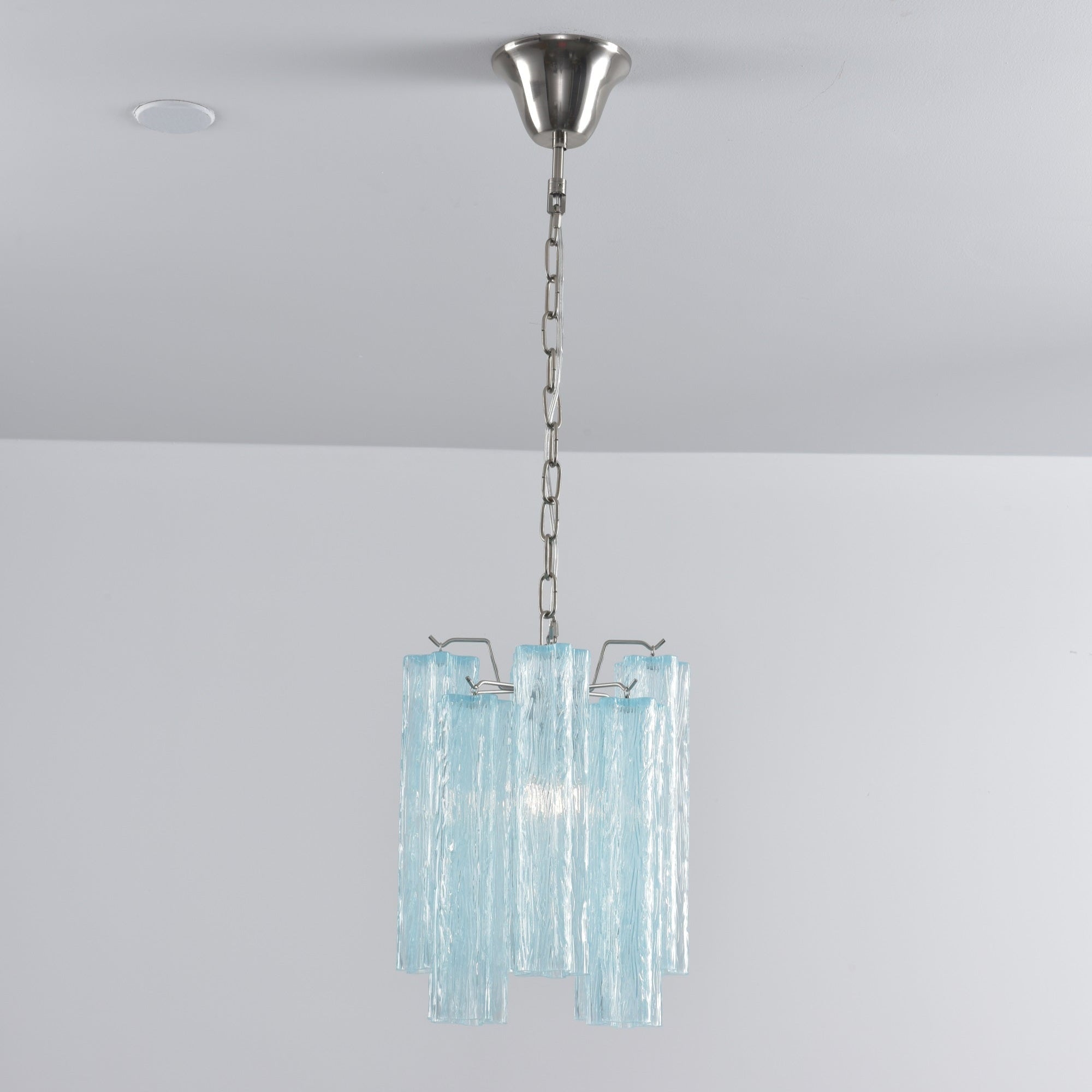 Aurora Chandelier Pink Gradient Murano Glass - Neutralighting
