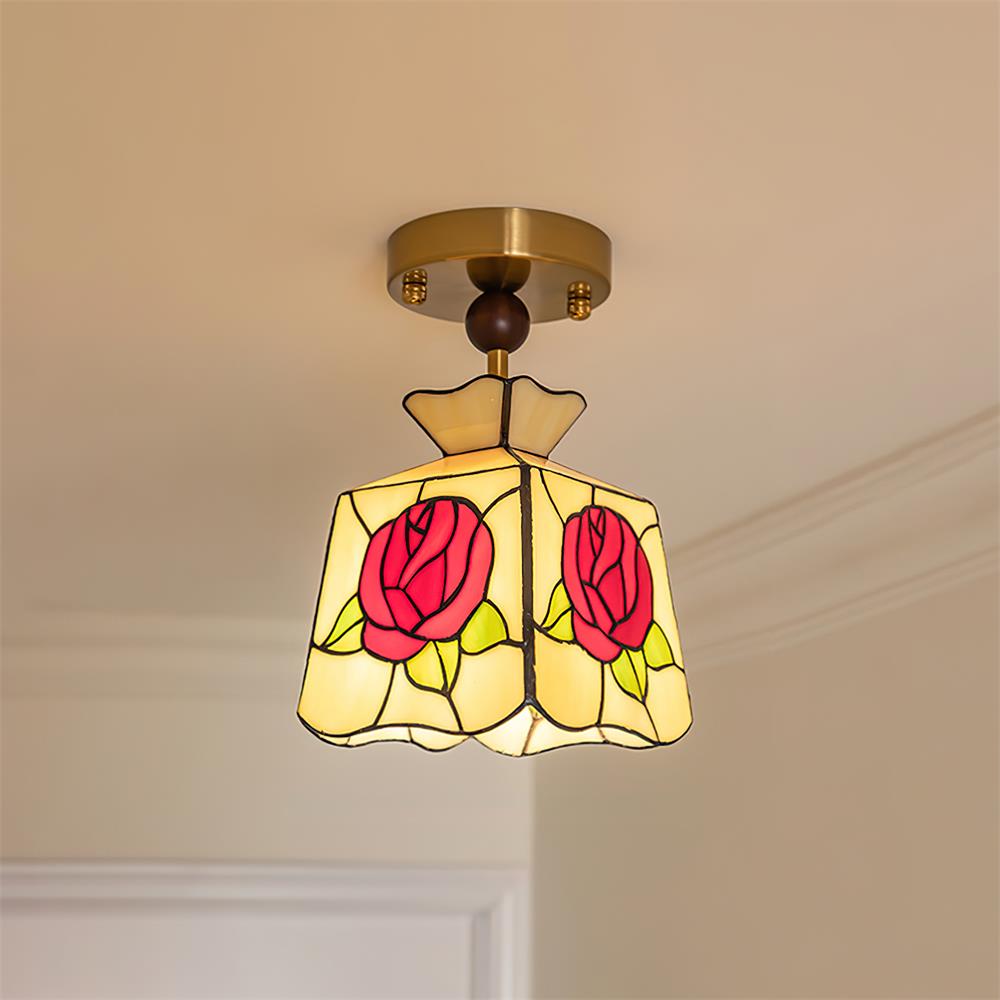 Joviel Tiffany Rose Deckenleuchte-Letslighting