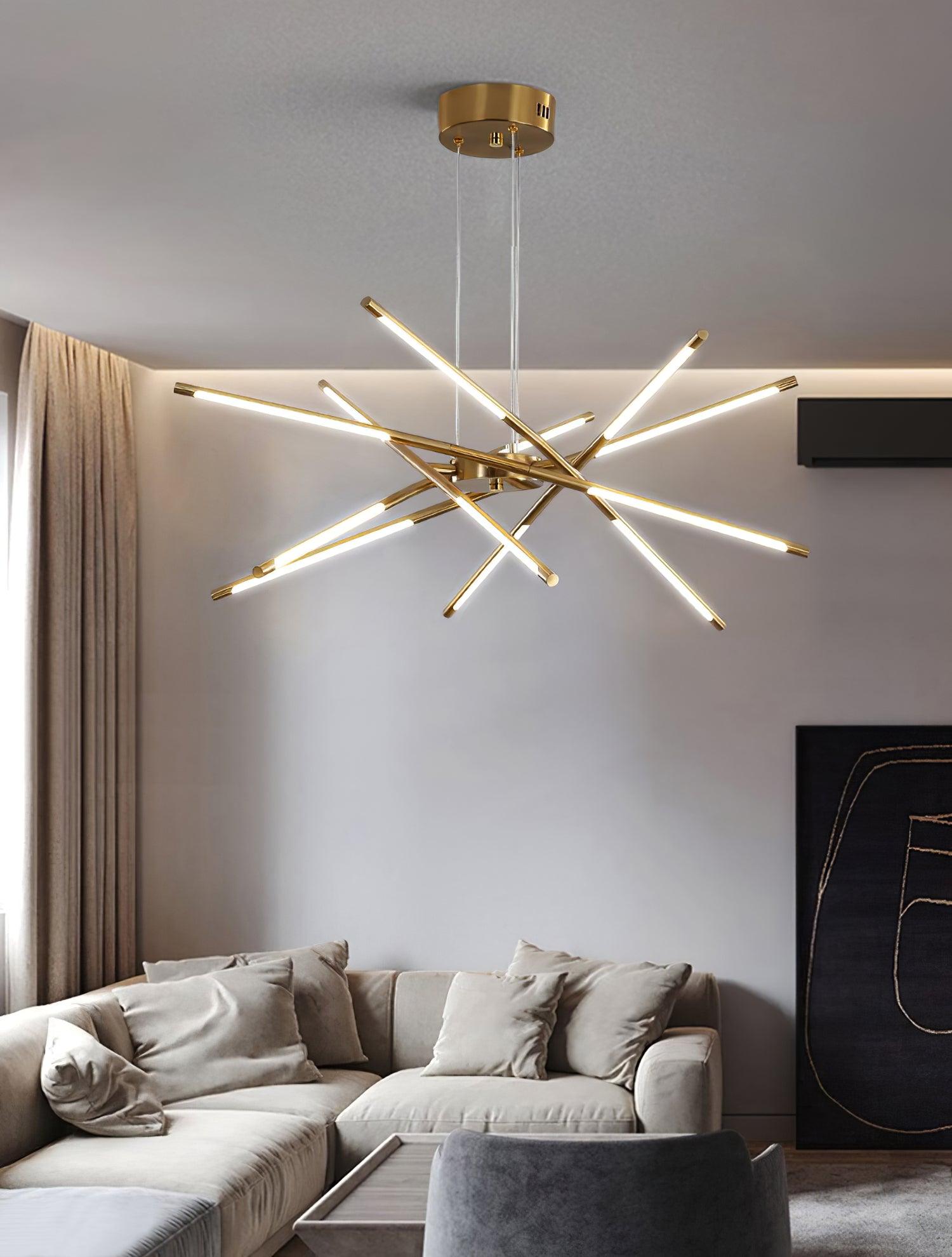 Lustra Drehbarer LED-Kronleuchter im modernen Stil-Letslighting