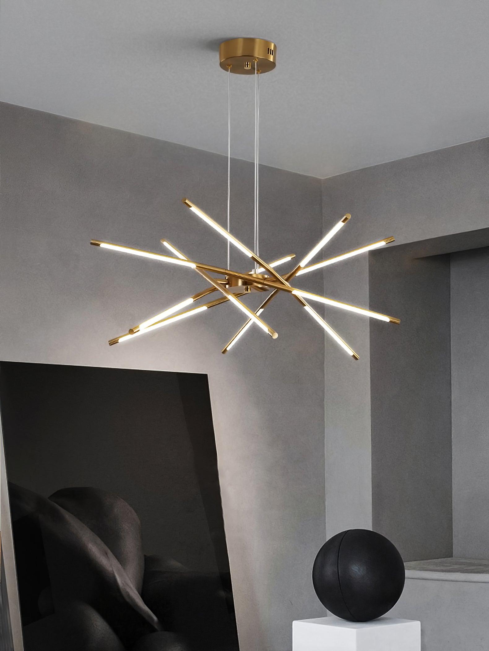 Lustra Drehbarer LED-Kronleuchter im modernen Stil-Letslighting