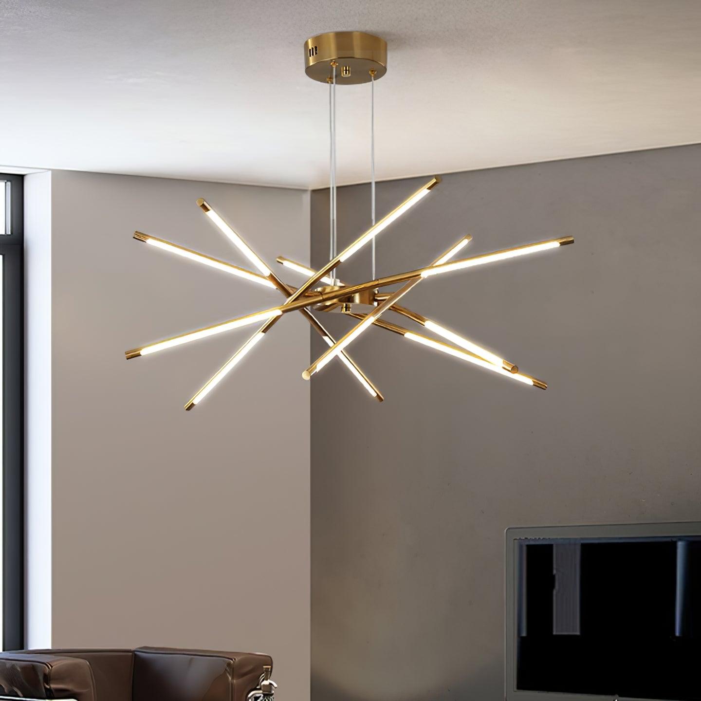 Lustra Drehbarer LED-Kronleuchter im modernen Stil-Letslighting
