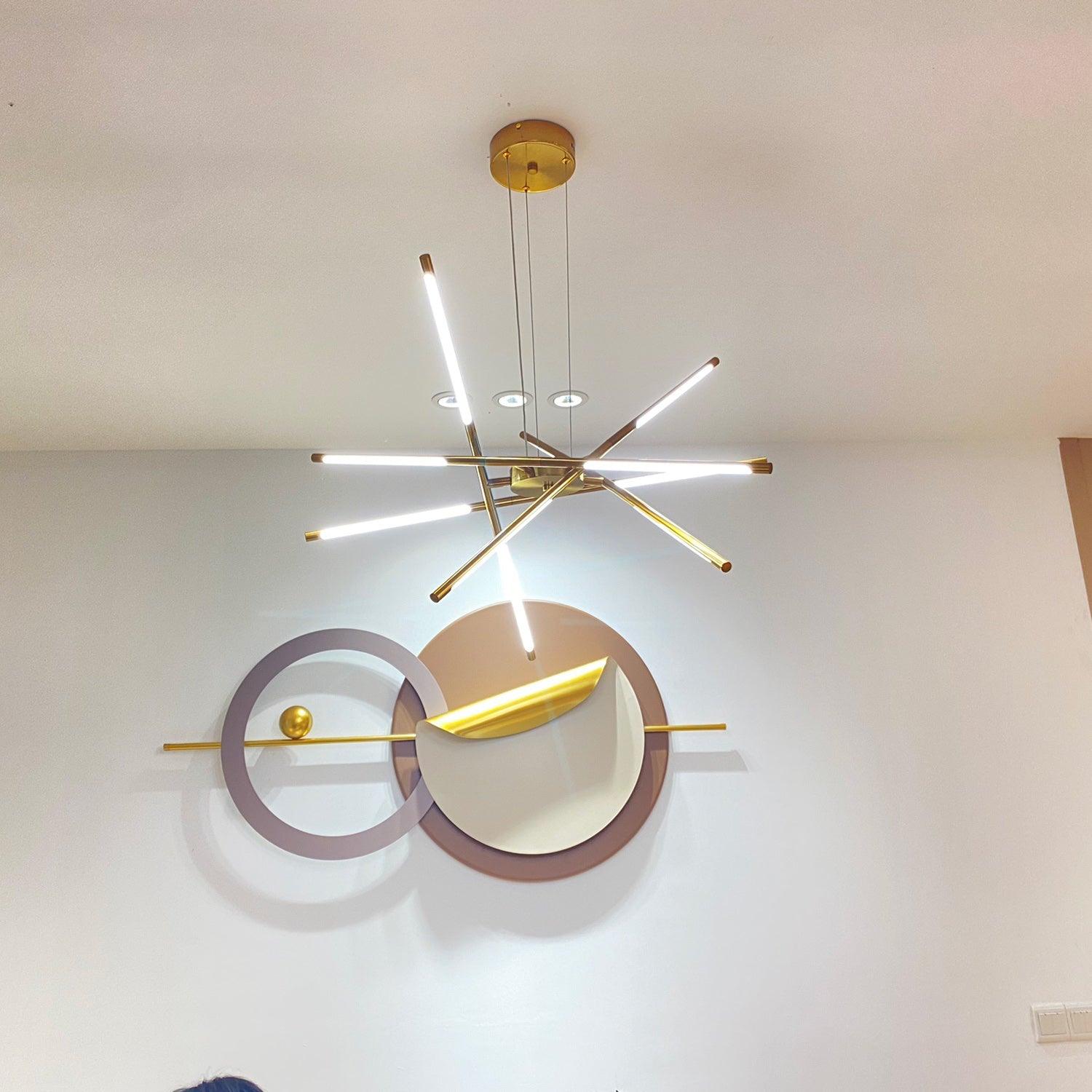 Lustra Drehbarer LED-Kronleuchter im modernen Stil-Letslighting