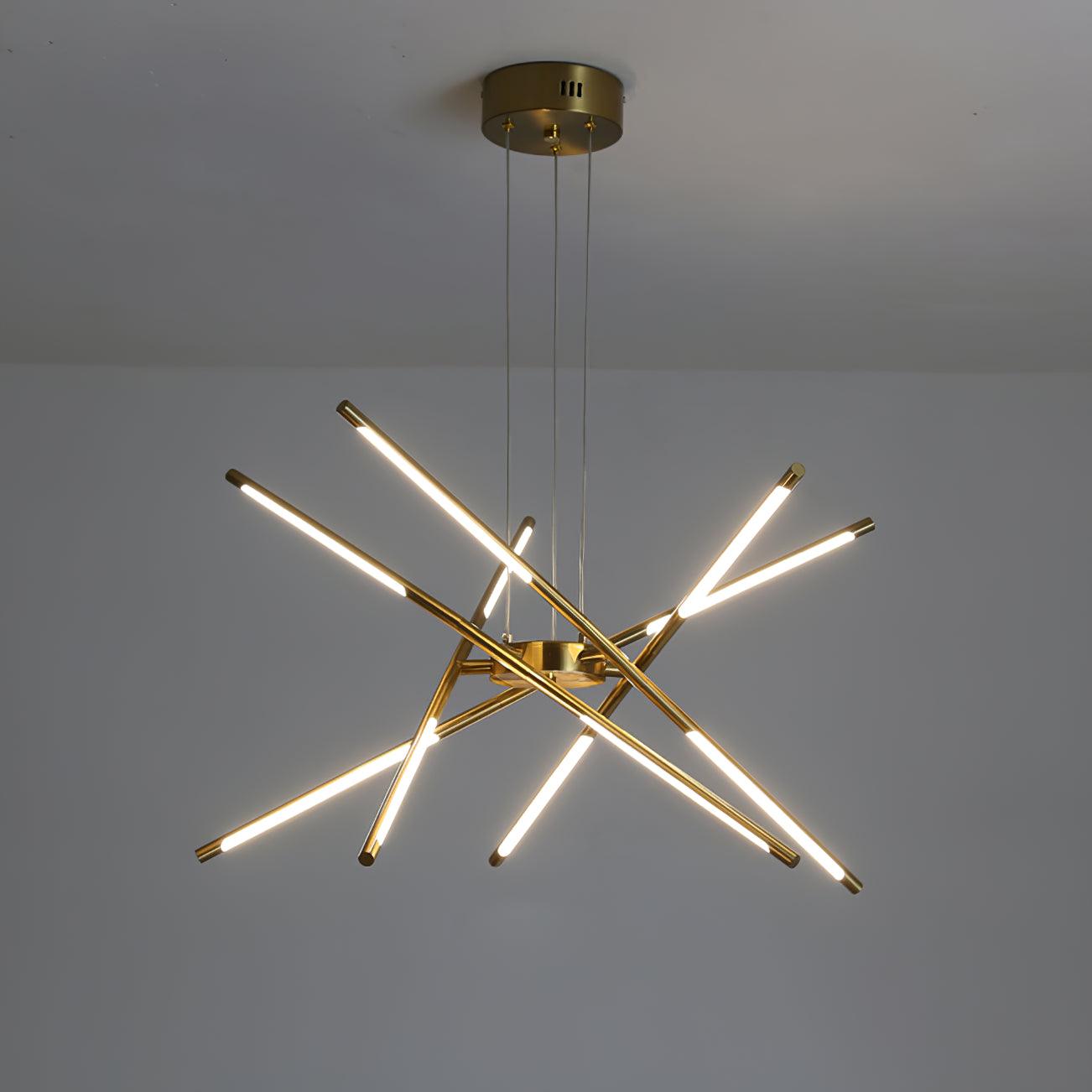 Lustra Drehbarer LED-Kronleuchter im modernen Stil-Letslighting