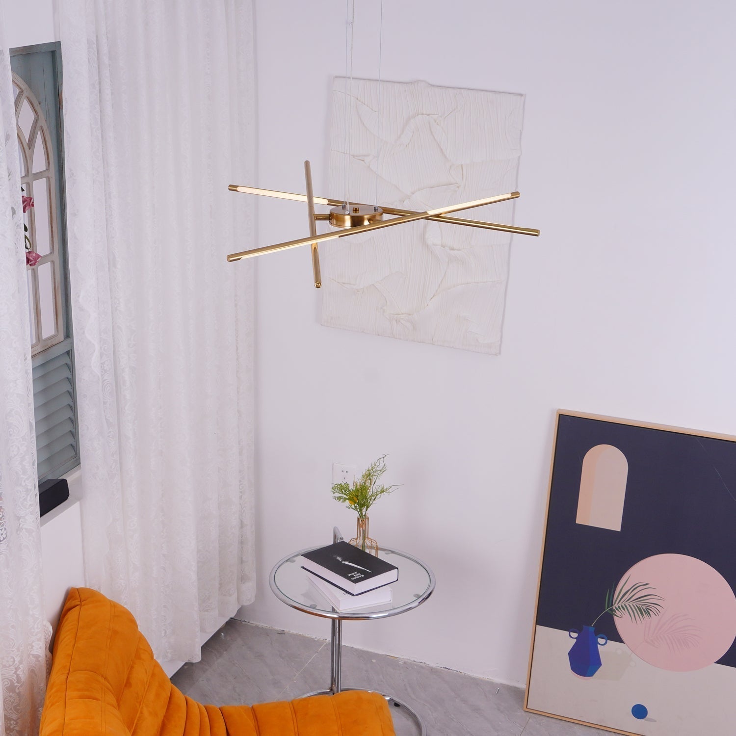 Lustra Drehbarer LED-Kronleuchter im modernen Stil-Letslighting
