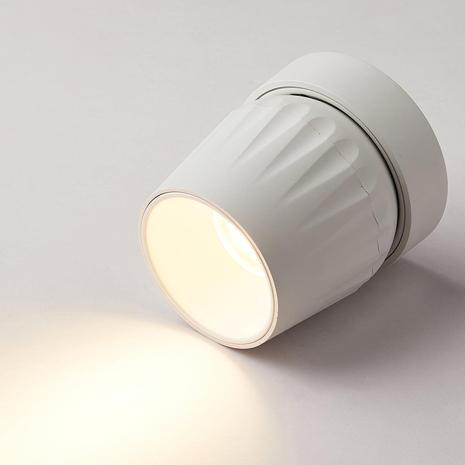 Solara Spotlight Aluminium Gerippt Drehbar Minimalistisch-Letslighting
