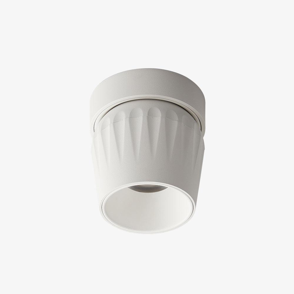 Solara Spotlight Aluminium Gerippt Drehbar Minimalistisch-Letslighting