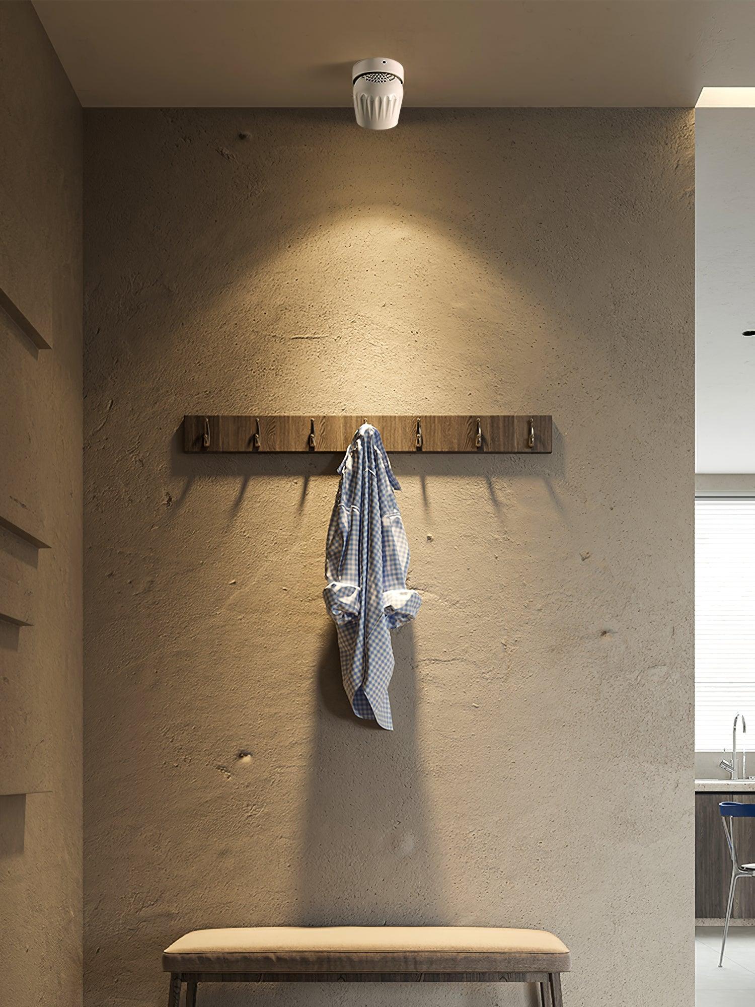 Solara Spotlight Aluminium Gerippt Drehbar Minimalistisch-Letslighting
