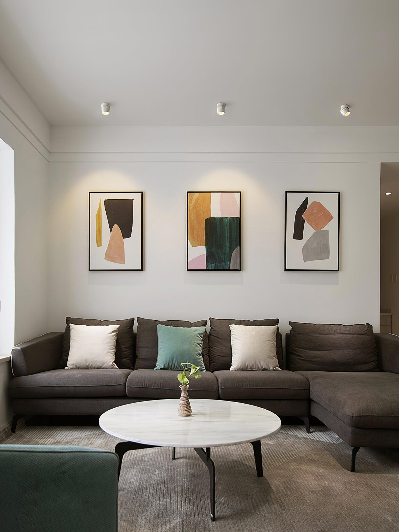 Solara Spotlight Aluminium Gerippt Drehbar Minimalistisch-Letslighting