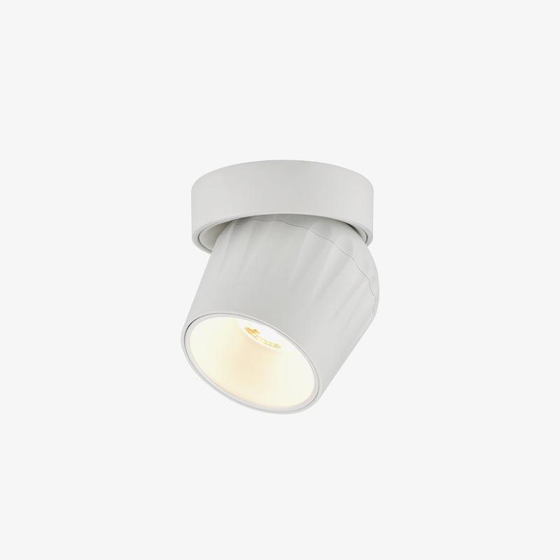 Solara Spotlight Aluminium Gerippt Drehbar Minimalistisch-Letslighting