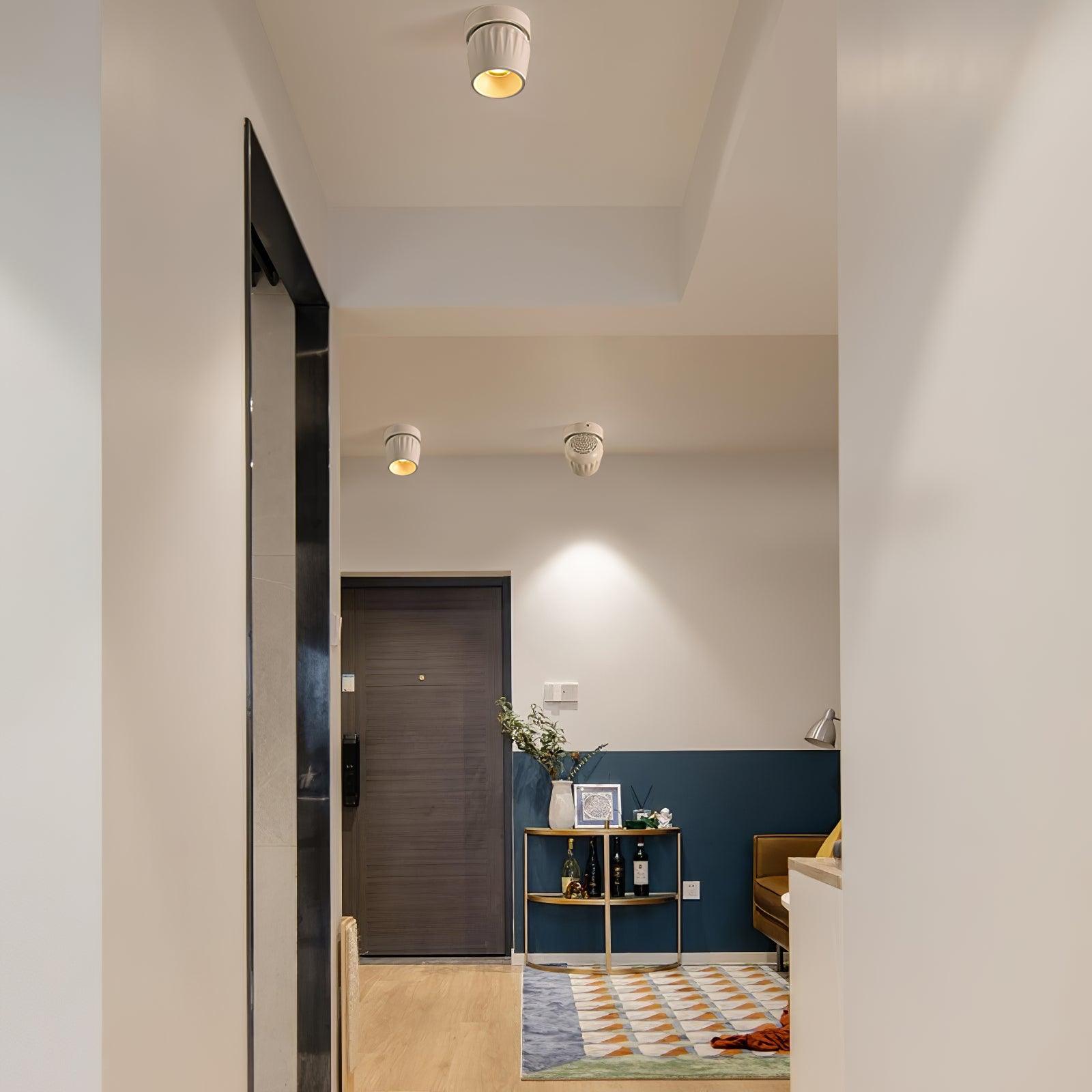 Solara Spotlight Aluminium Gerippt Drehbar Minimalistisch-Letslighting