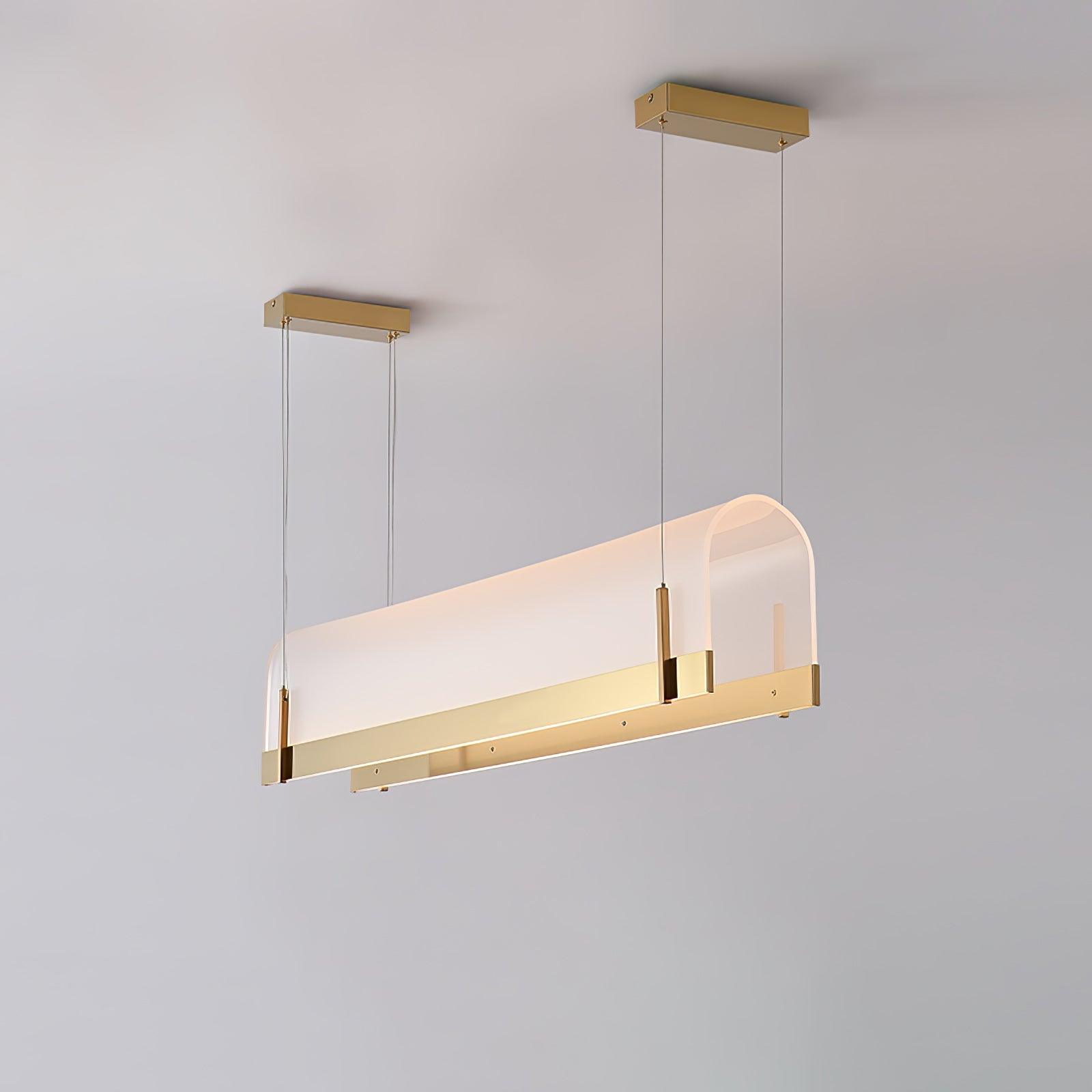 Cevinen Lineare Goldene Pendelleuchte-Letslighting