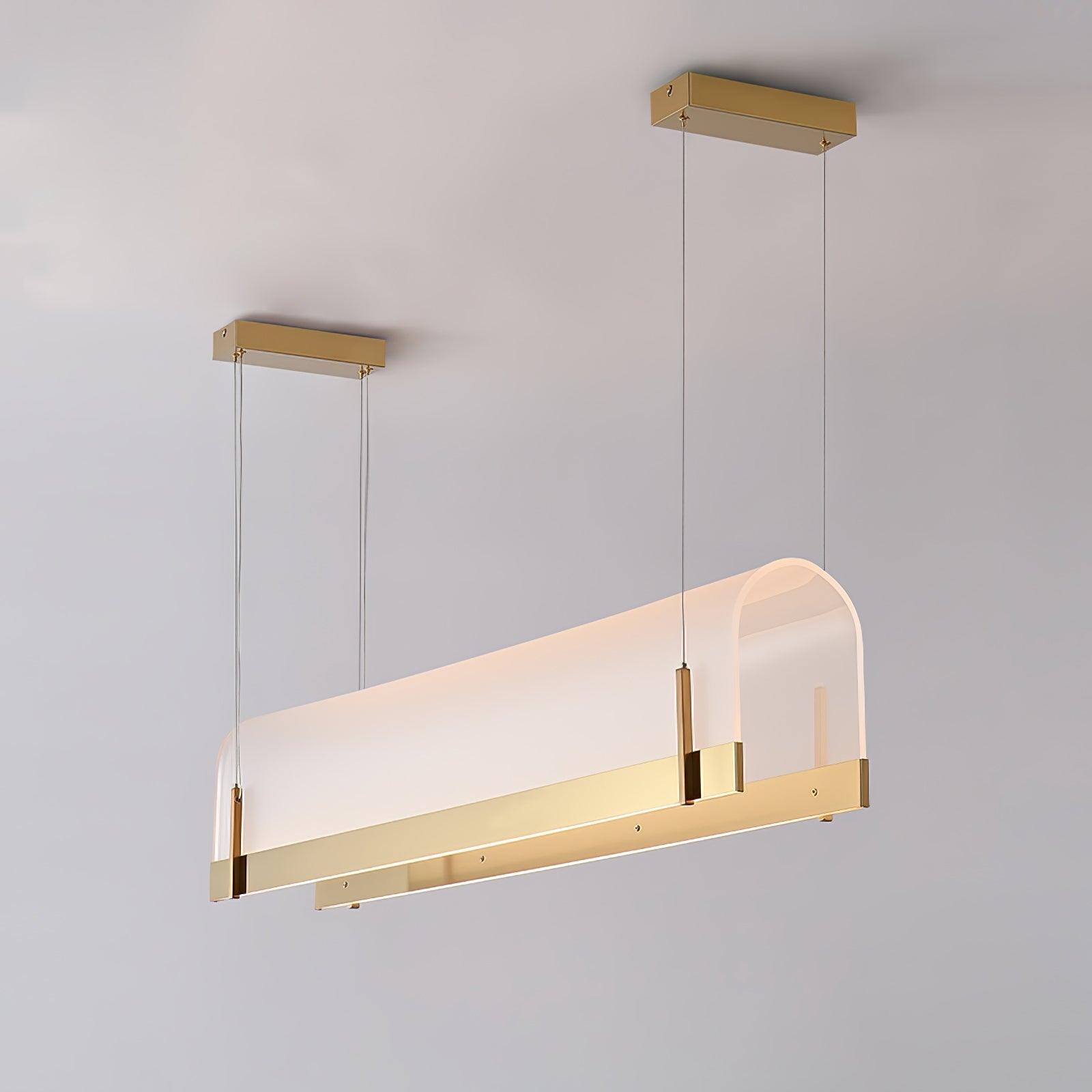 Cevinen Lineare Goldene Pendelleuchte-Letslighting