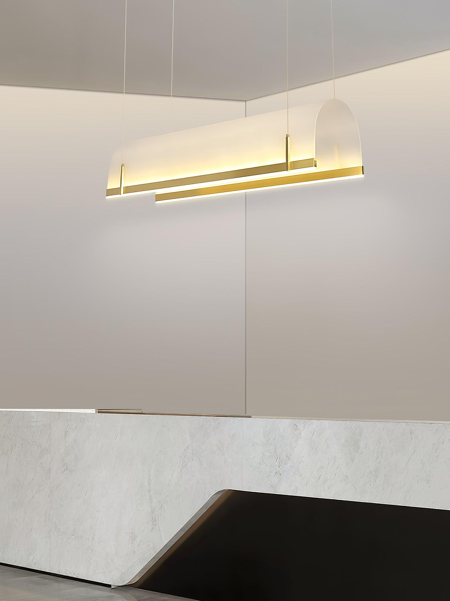Cevinen Lineare Goldene Pendelleuchte-Letslighting