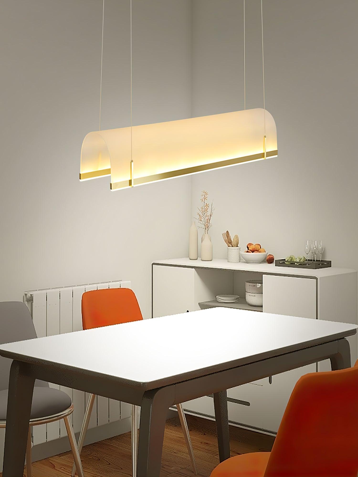 Cevinen Lineare Goldene Pendelleuchte-Letslighting