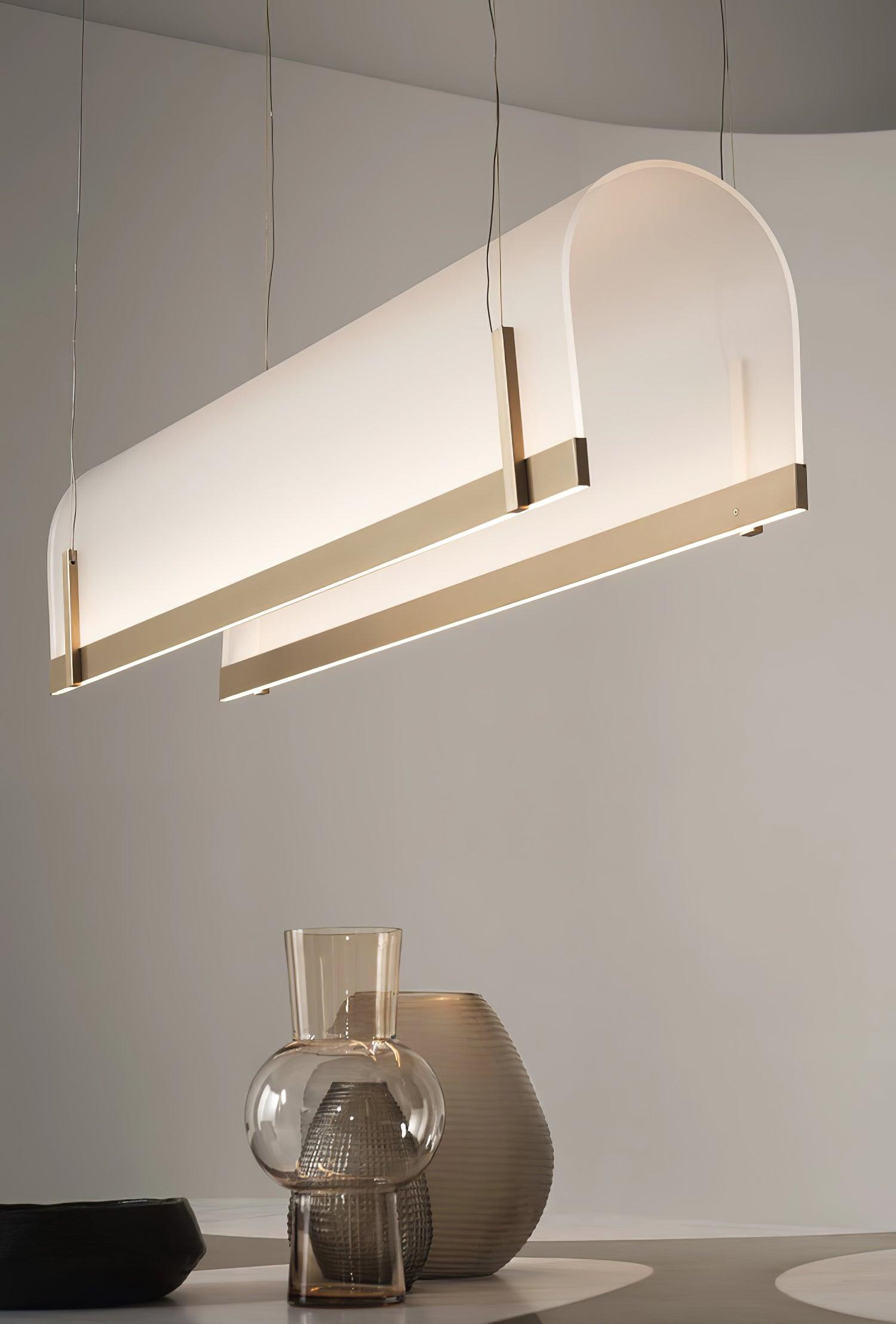 Cevinen Lineare Goldene Pendelleuchte-Letslighting