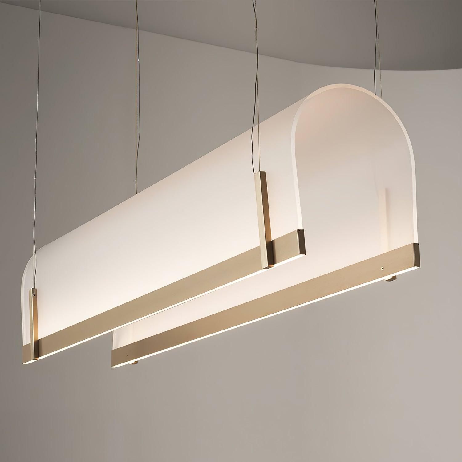 Cevinen Lineare Goldene Pendelleuchte-Letslighting