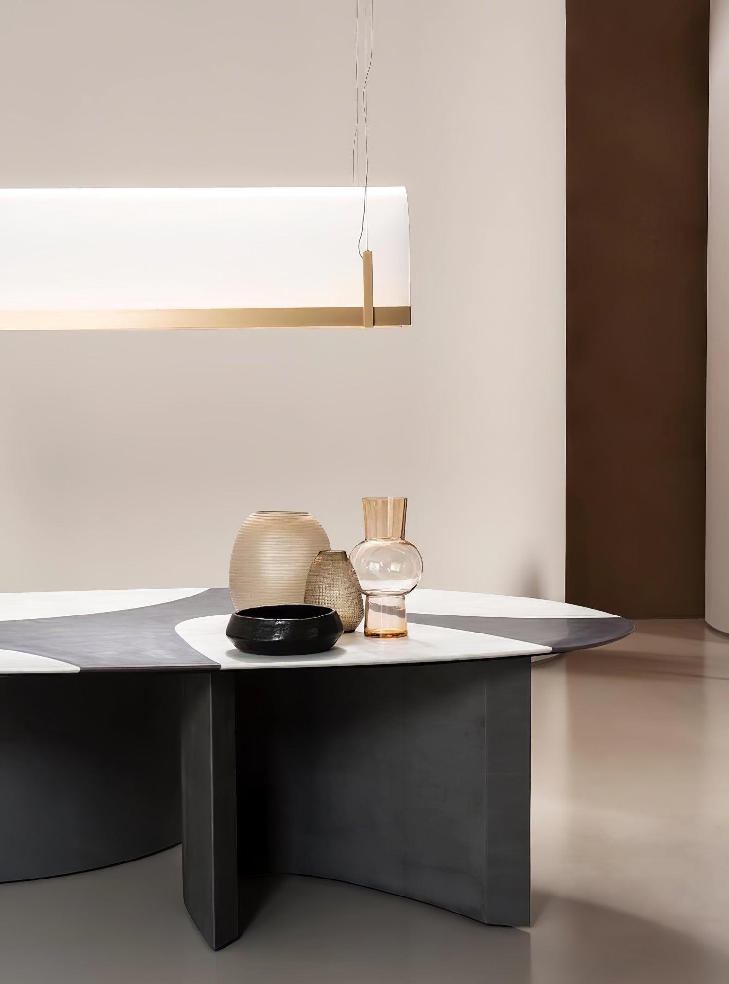 Cevinen Lineare Goldene Pendelleuchte-Letslighting