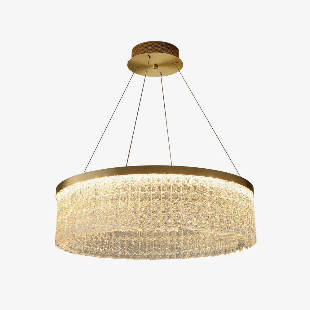 Lustra Kronleuchter Rund Halo Kristall-Letslighting