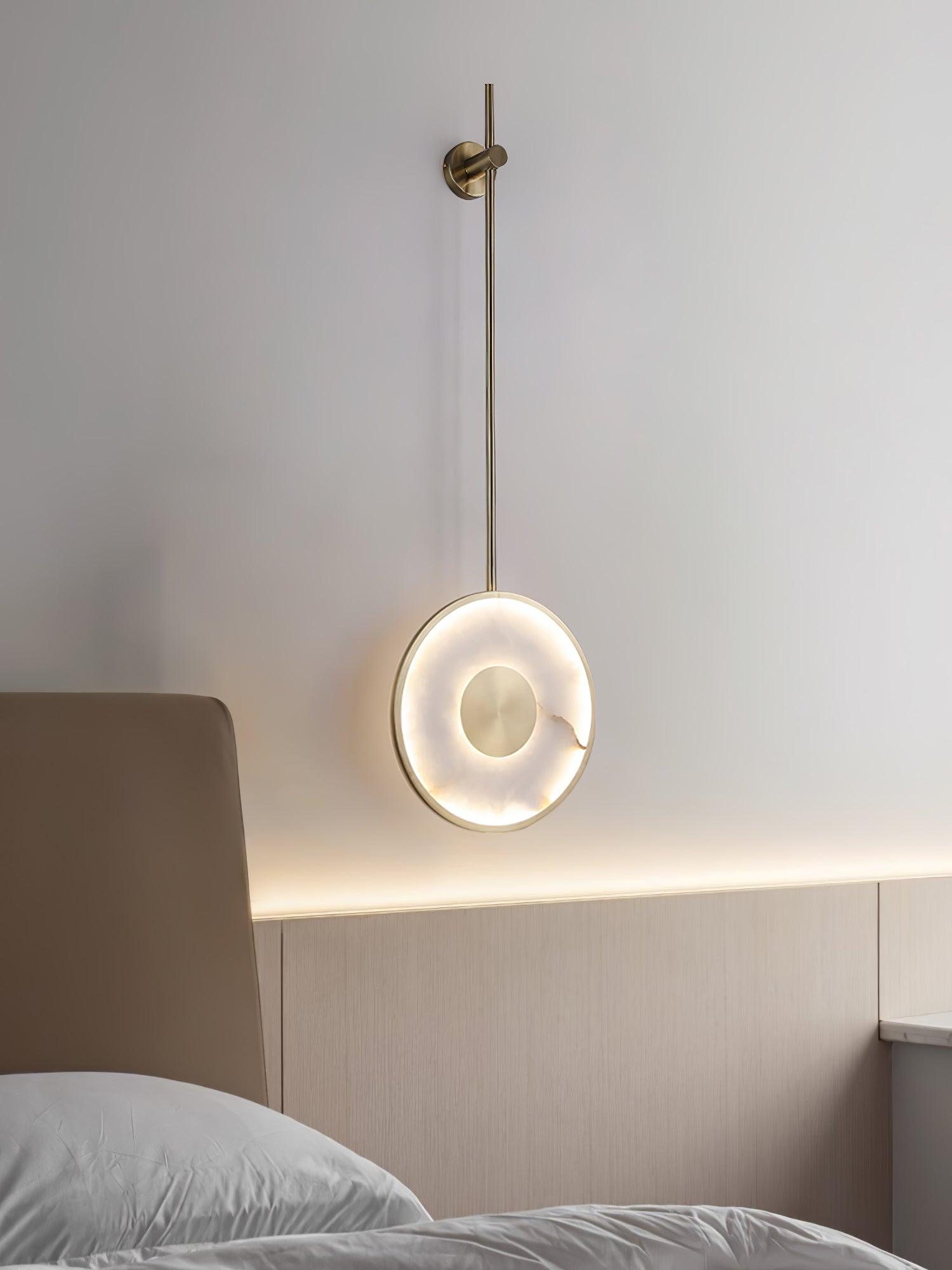 Vevelila Minimalist Alabaster Pendant Light - Neutralighting