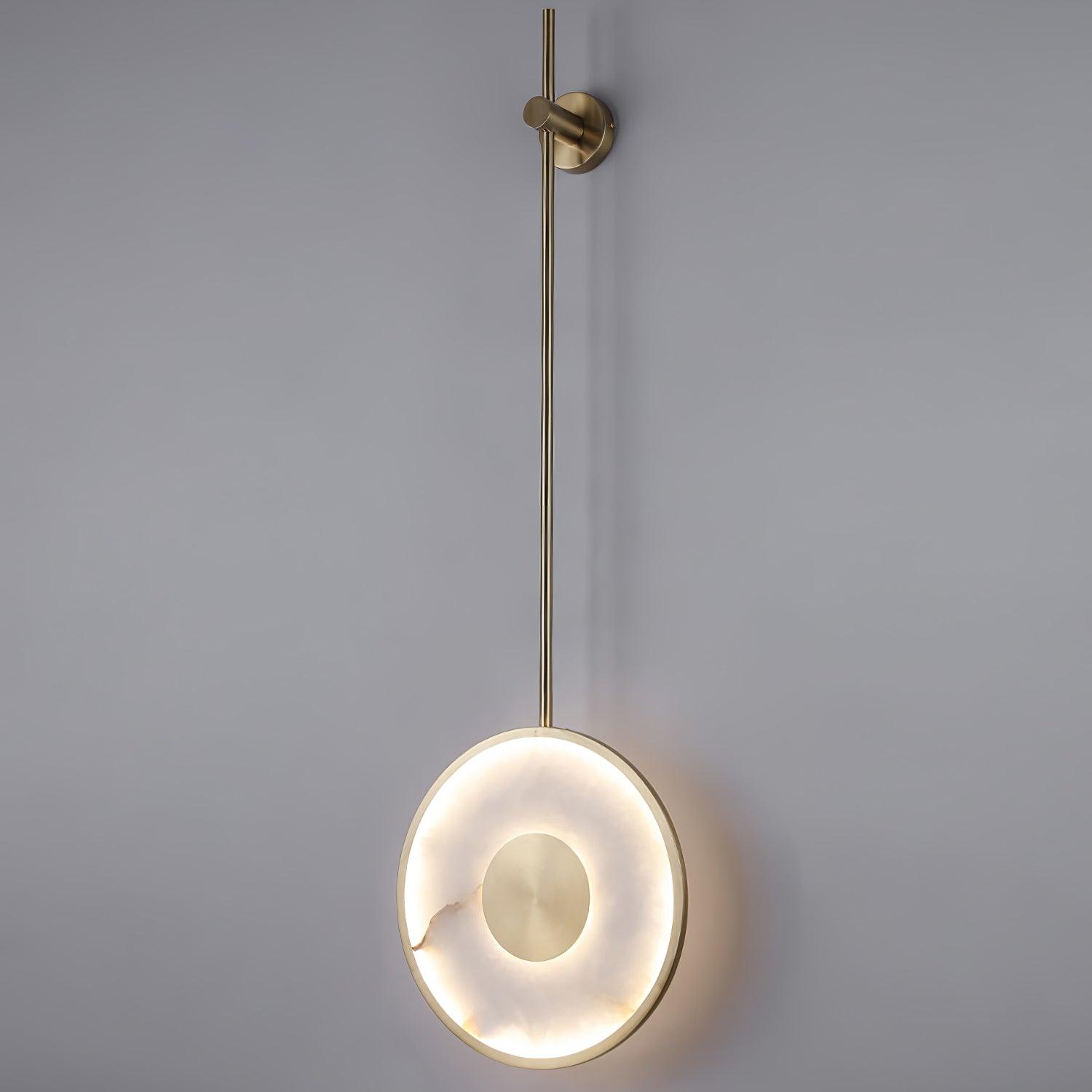 Vevelila Minimalist Alabaster Pendant Light - Neutralighting