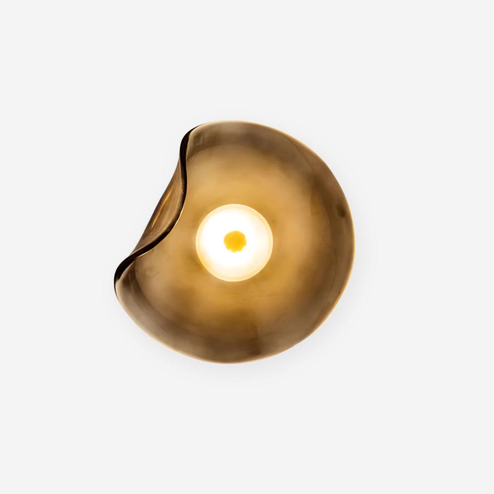 Lunara Amber Glass Ceiling Light - Letslighting