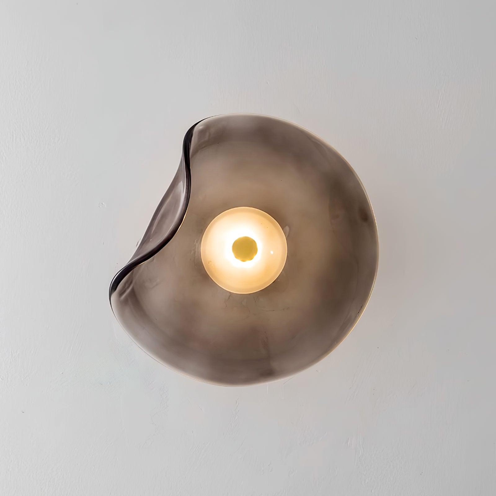 Lunara Amber Glass Ceiling Light - Letslighting