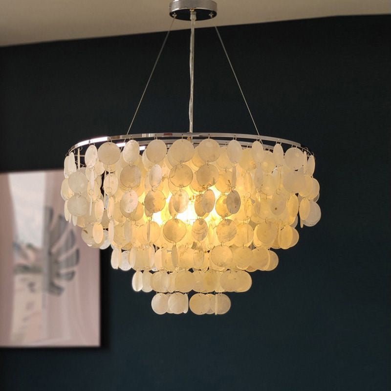Esileth Postmodern Luxus Muschel Windspiel Kronleuchter-Letslighting