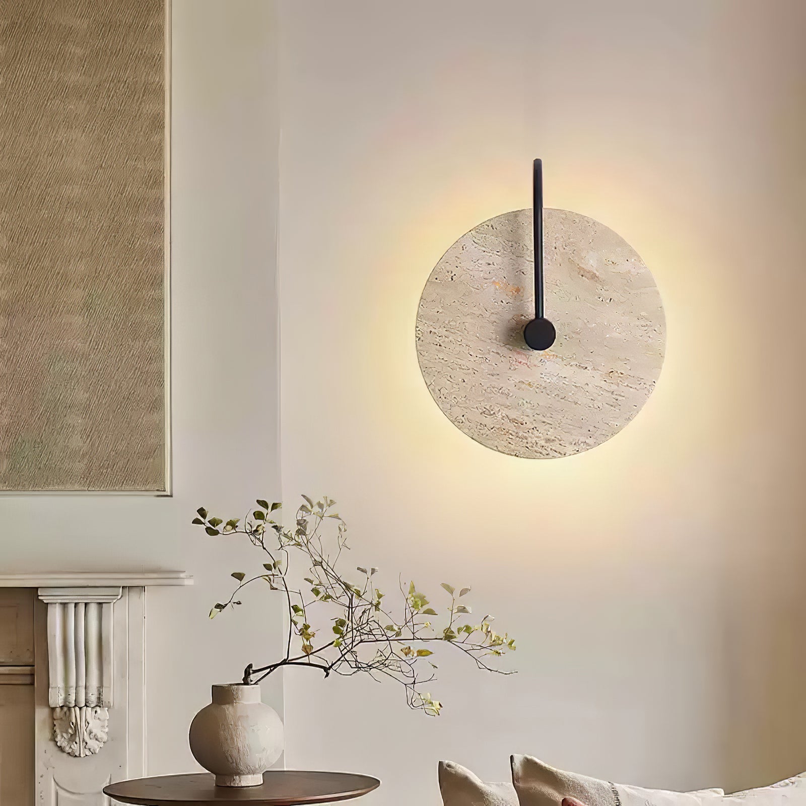 Kara Travertine Wall Light - Neutralighting
