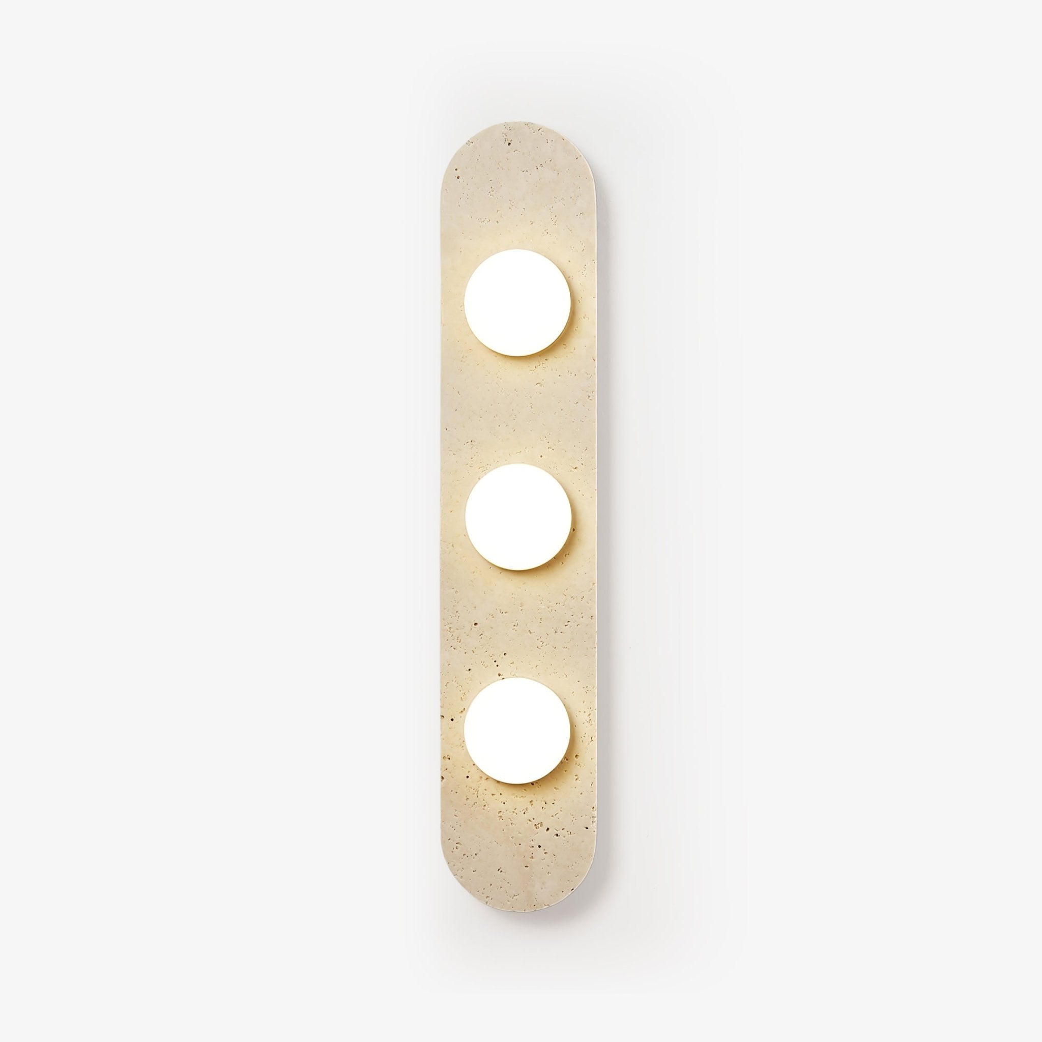 Zasoliel Minimalist Travertine Wall Light - Neutralighting