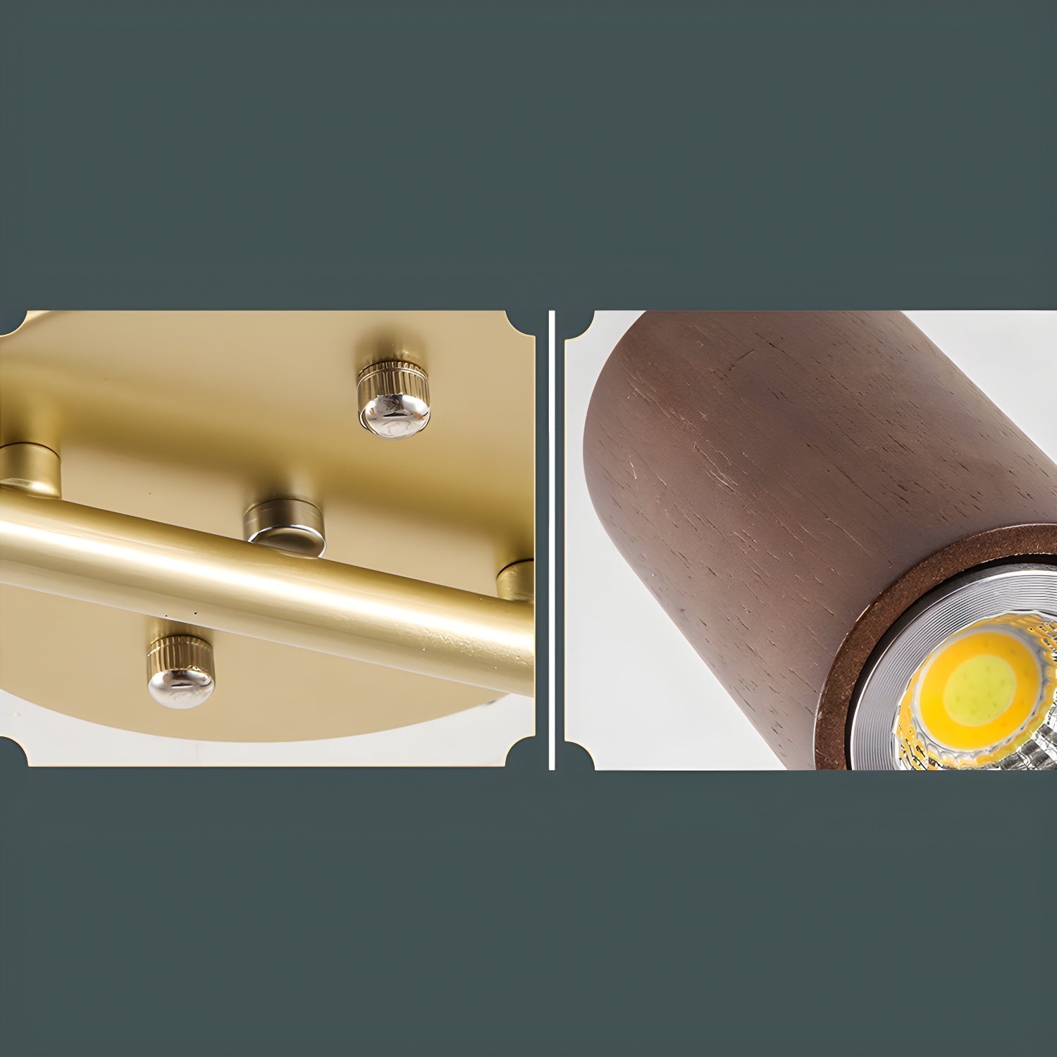 Usolila Modern Minimalist Wood Ceiling Light-Letslighting