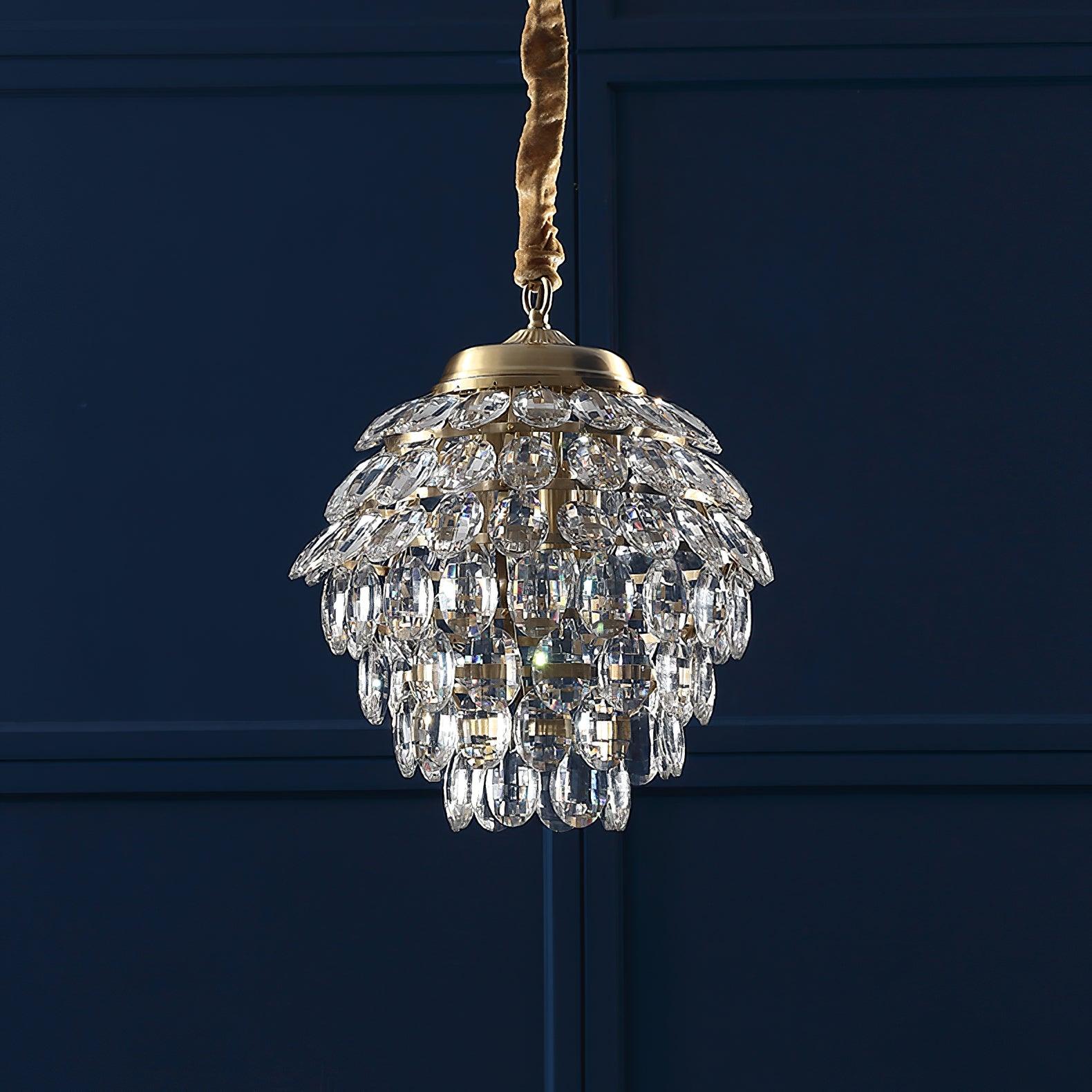 Roxanne Crystal Pendant Light - Blowlighting