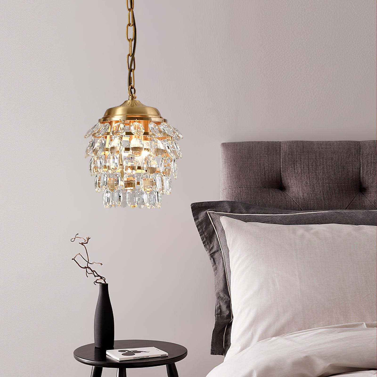 Roxanne Crystal Pendant Light - Blowlighting