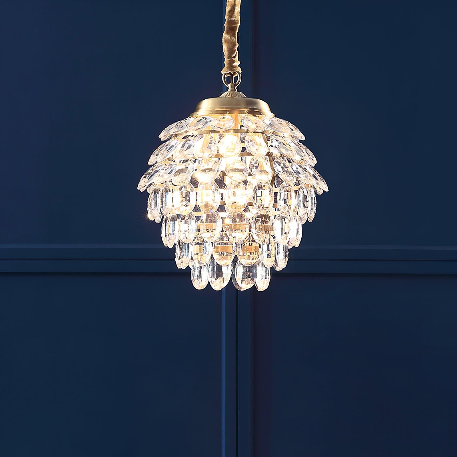 Roxanne Crystal Pendant Light - Blowlighting