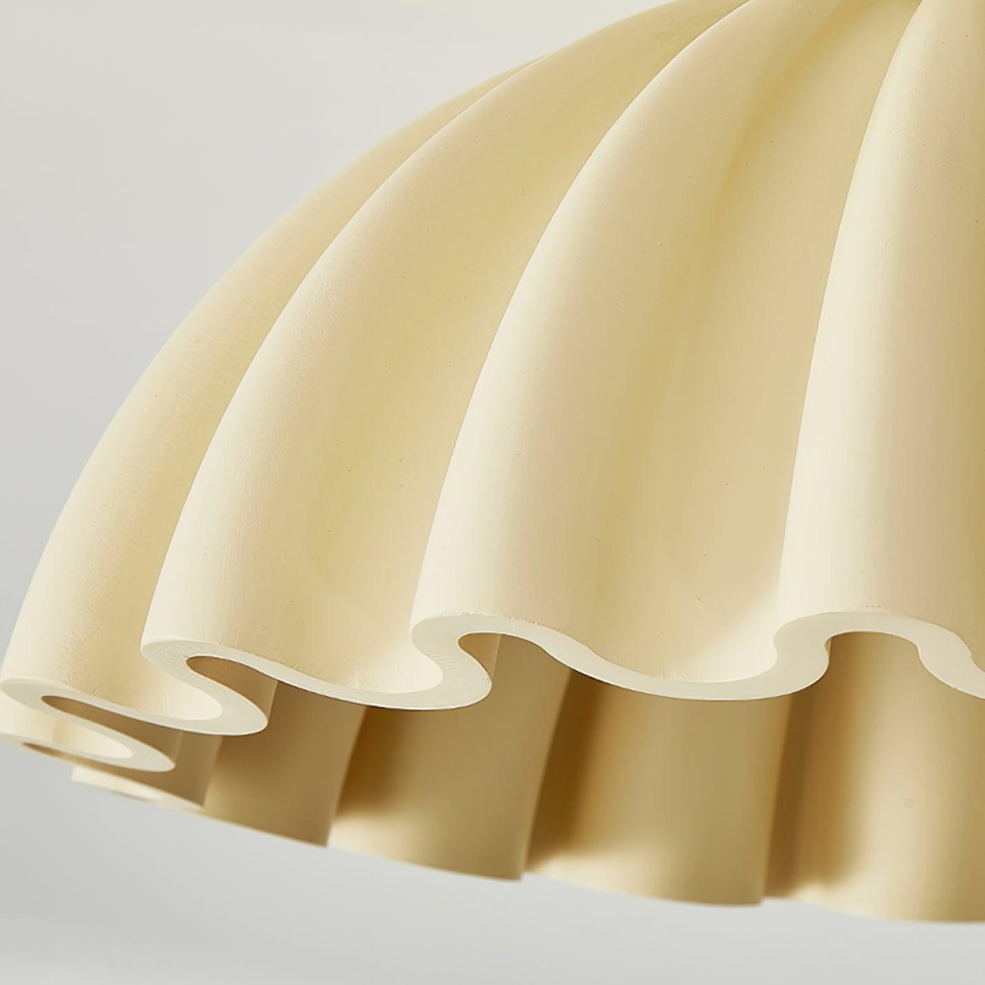 Deckenleuchte HDPE Rüsche Baldachin Metall Körper Modern Minimalistisch-Letslighting
