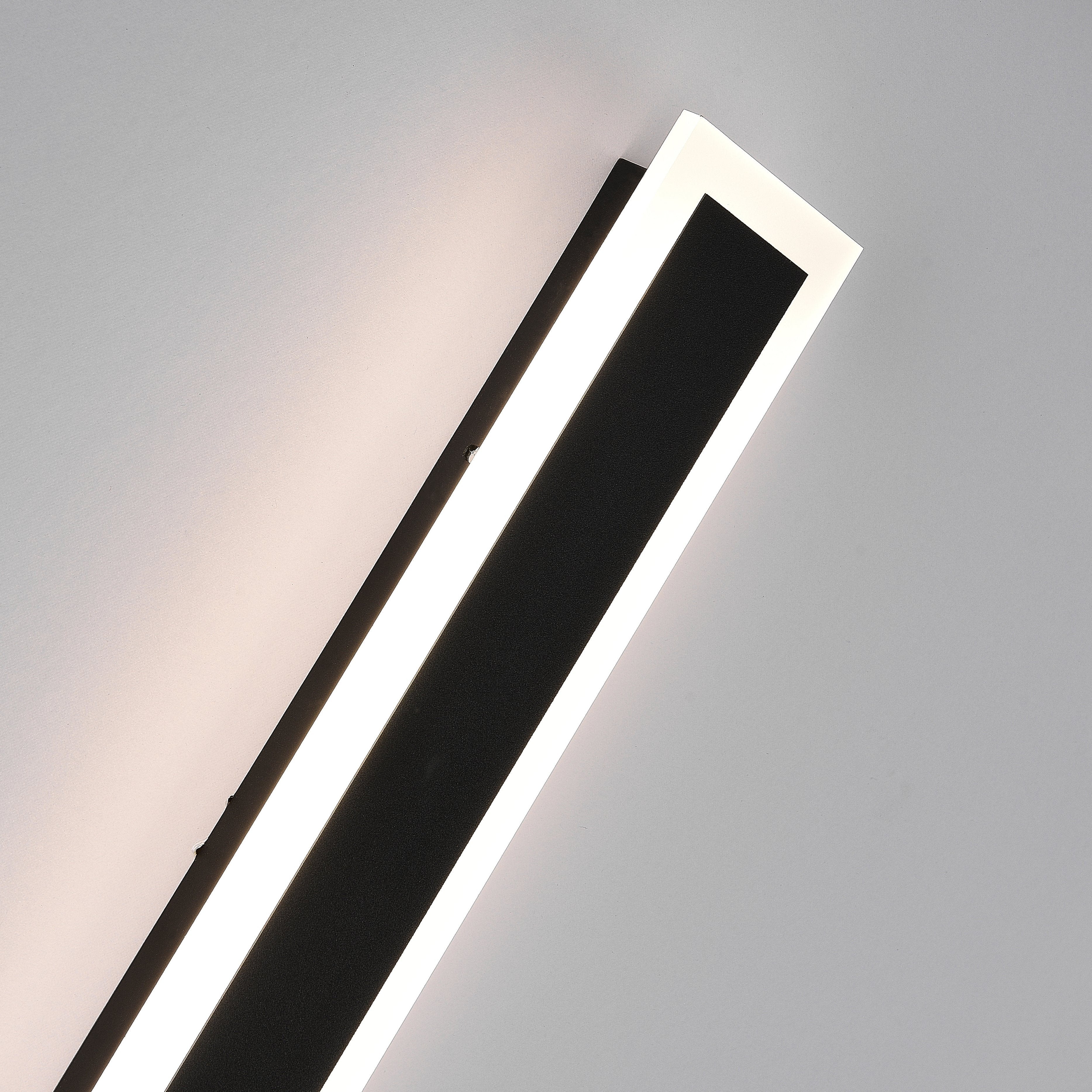 Arisha Modern LED Außenwandleuchte Schwarz Metall Garten/Balkon-Letslighting