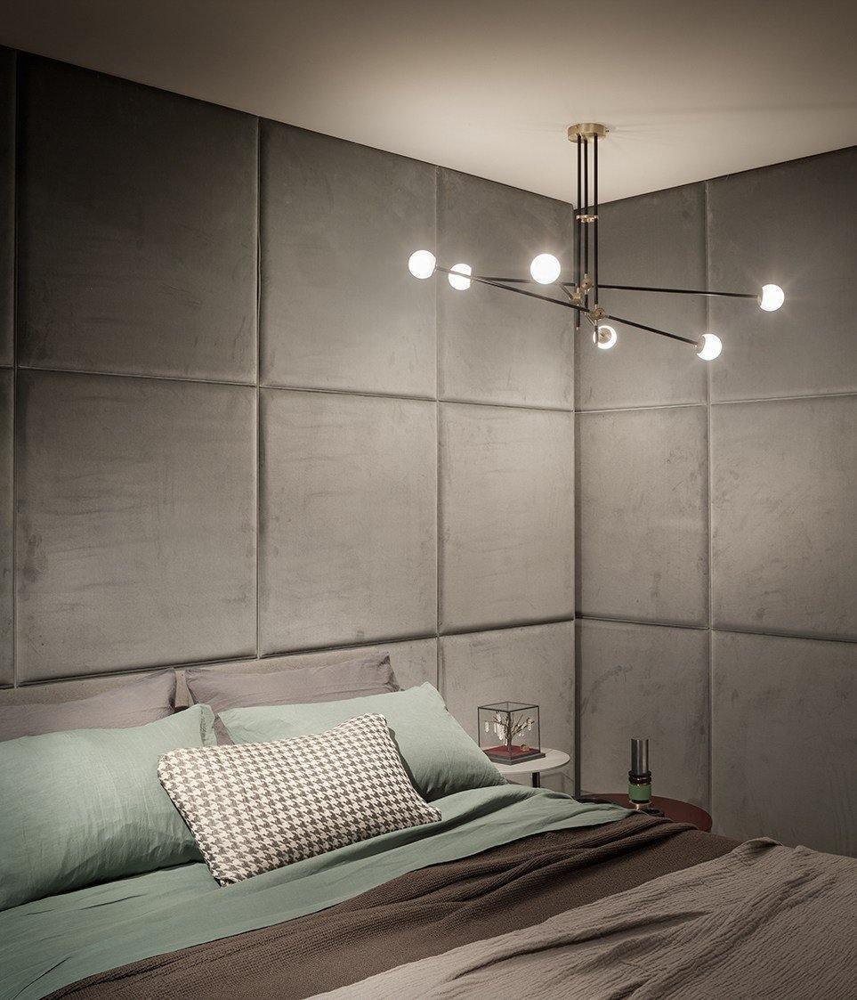 Lustra Kronleuchter SI Messing Glas Globus-Letslighting