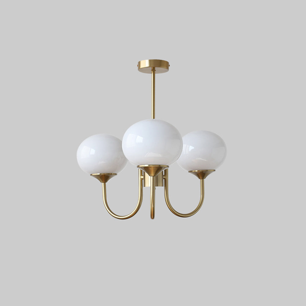 Valentina Modern Kugel LED Pendelleuchte Metall Glas Esstisch Wohnzimmer