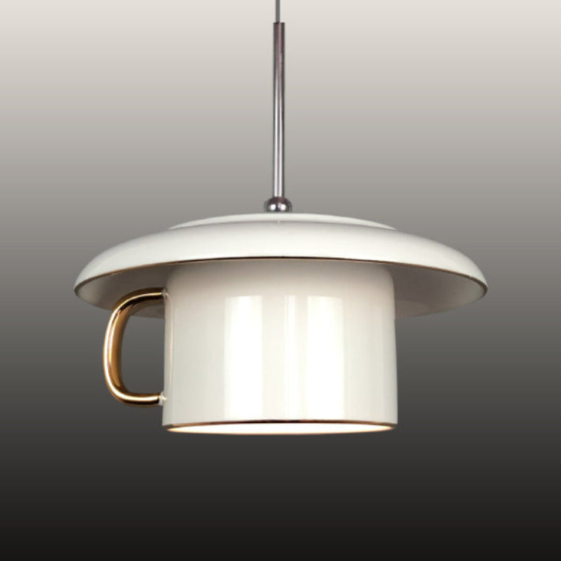 Valentina Urban Cup Keramik LED Pendelleuchte Wohnzimmer