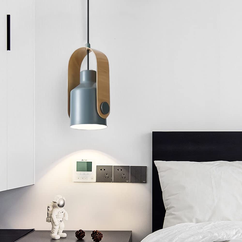 Valentina Modern LED Pendelleuchte Schwarz Metall Schlaf Wohnzimmer
