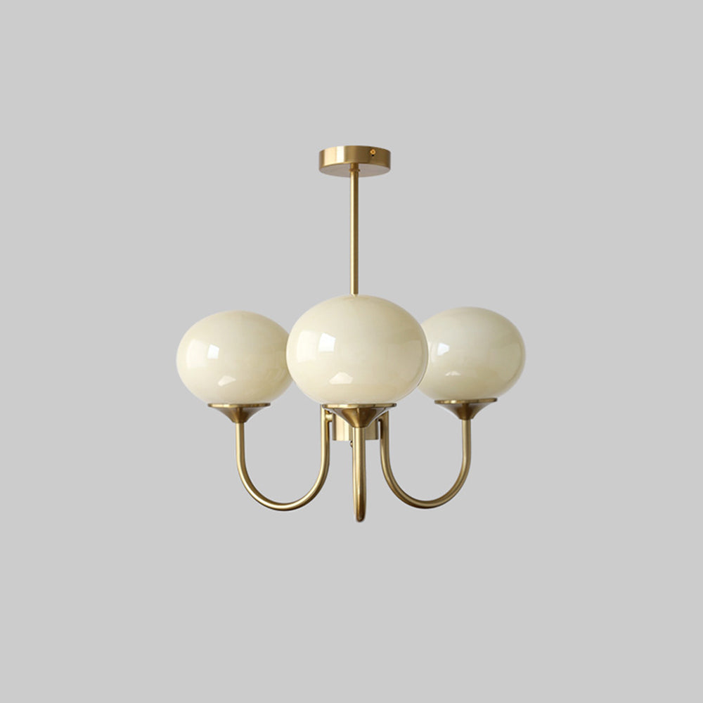 Valentina Modern Kugel LED Pendelleuchte Metall Glas Esstisch Wohnzimmer