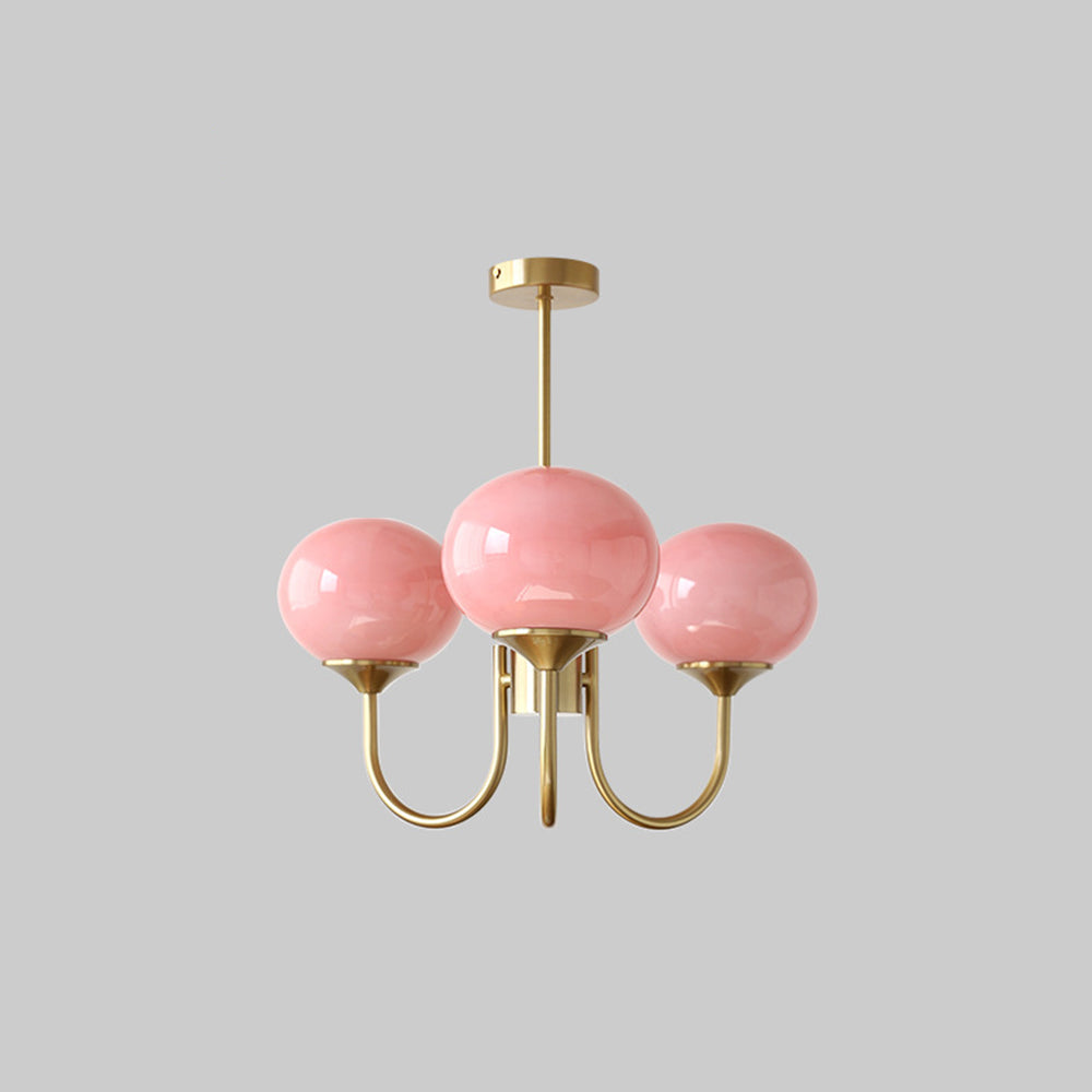 Valentina Modern Kugel LED Pendelleuchte Metall Glas Esstisch Wohnzimmer