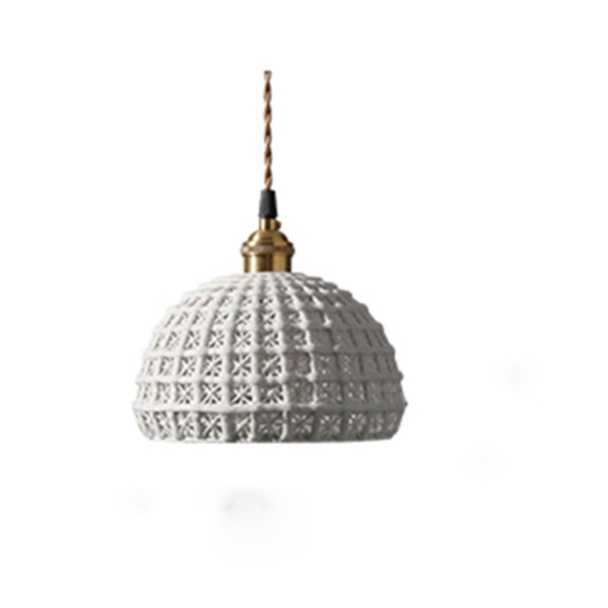 Valentina Moderne LED Pendelleuchte Metall Blau Weiß Schlafzimmer/Küche