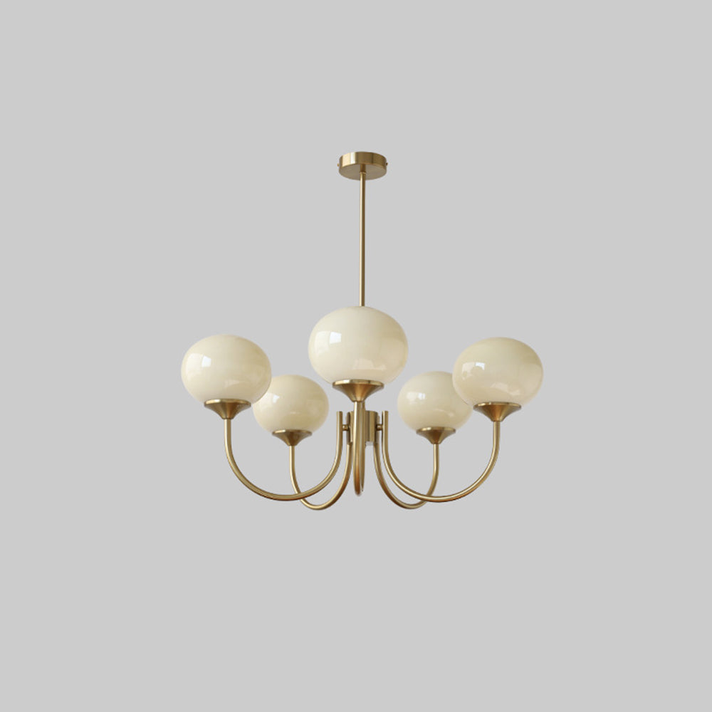 Valentina Modern Kugel LED Pendelleuchte Metall Glas Esstisch Wohnzimmer