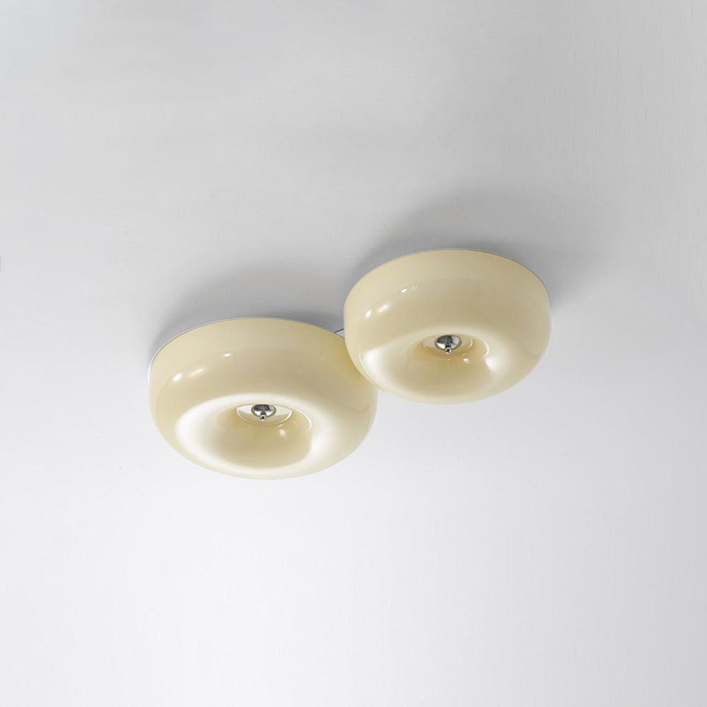 Valentina Vintage Design LED Deckenleuchte Glas Schlaf Arbeitszimmer