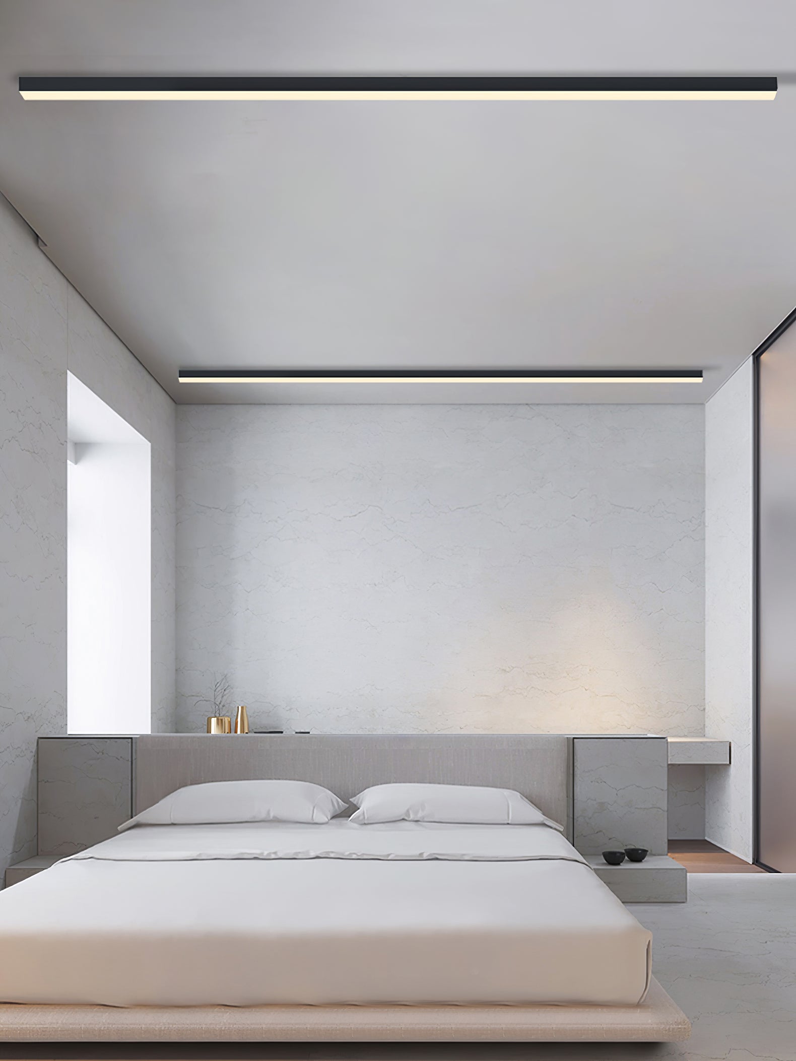 Line Moderne Deckenleuchte aus Aluminium-Letslighting