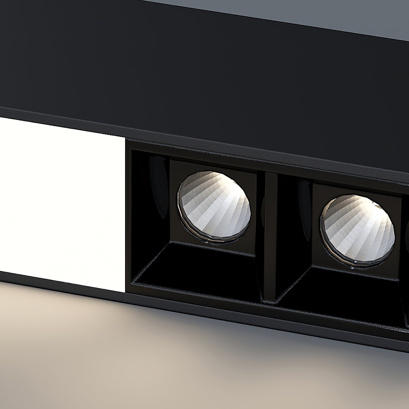 Line Moderne Deckenleuchte aus Aluminium-Letslighting